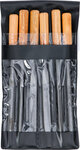 Jeu de limes aiguilles Manche en bois 100 mm 6 pieces