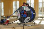 Enrouleur de cable 50 m IP44 AT-N05V3V3-F 3G1,5 bleu