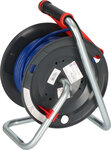 Enrouleur de cable 25 m IP44 AT-N05V3V3-F 3G1,5 bleu