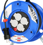 Enrouleur de cable 25 m H05VV-F 3G1,5