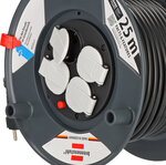 Enrouleur de cable E 25 m H05VV-F 3G1,5