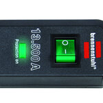 Multiprise avec protection contre les surtensions 6 prises anthracite 1,5 m 13.500A H05VV-F 3G1,5