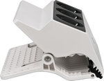 Multiprise a pince 3 prises 3 m H05VV-F 3G1,5 blanc anthracite