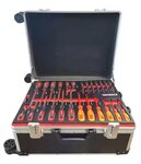 Coffret a outils avec valise en aluminium – 139 pieces