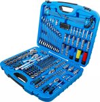 Jeu de douilles Gear Lock 6,3 mm (1/4) / 10 mm (3/8) / 12,5 mm (1/2) 218 pieces