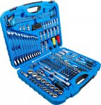 Jeu de douilles Gear Lock 6,3 mm (1/4) / 10 mm (3/8) / 12,5 mm (1/2) 218 pieces