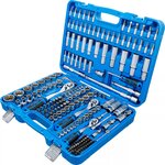 Coffret de Douilles Gear Lock 6,3 mm (1/4) / 10 mm (3/8) / 12,5 mm (1/2) 192 pieces
