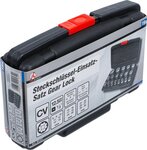 Jeu de douilles Gear Lock 12,5 mm (1/2) 19 pieces