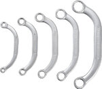 5 pieces Obstruction Ring Spanner Set, Inch Tailles 1/4 - 7/8