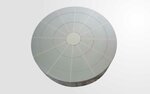 Mandrin magnetique permanent rond 150 mm 7 kg