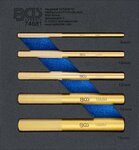 Jeu de poincons en laiton 6 - 19 mm 5 pcs