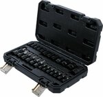 Jeu de douilles a embouts / de cle a douille (1/4), (3/8), (1/2) Profil E/profil T (pour Torx)/Profil E 25 pieces