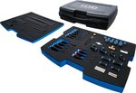 Kit d'adaptateurs et de conduites pour testeur numerique combine de pression et compression art. 63410