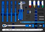 Insert de servante d'atelier 3/3 : Outils speciaux pour le service des pneus 18 pieces