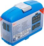 Steckschlussel-Satz Antrieb 6,3 mm (1/4) 24-tlg