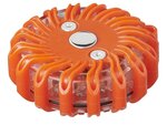 Disque d'avertissement 16 LED orange