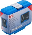 Jeu d'extracteurs de vis pour profil T defectueux (pour Torx) T10 - T55 11 pieces