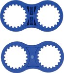 Outil de calage de pignon d'arbre cames pour moteurs Ducati 2 pieces