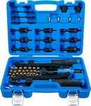 Jeu de pinces a riveter bras long pour rivets borgnes et ecrous-rivets