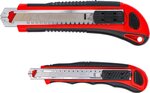 Jeu de cutters a lames universelle Largeur de lame 9 / 18 mm 2 pieces