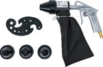 Pistolet de sablage a air comprime avec accessoires