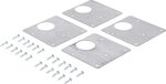 Jeu de charnieres de reparation acier inoxydable 4 pieces