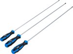Jeu de tournevis extra longues fente cruciformes PH Profil T (pour Torx) 3 pieces