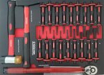 Servante d'atelier Deluxe avec outils – 290 pieces