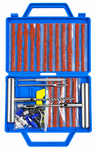 Kit de reparation de pneus 53 pieces