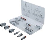 Jeu de raccords rapides a air comprime et raccords rapides a air comprime 21 pcs