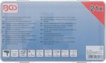 Jeu de raccords rapides a air comprime et raccords rapides a air comprime 21 pcs