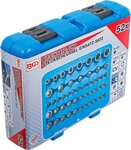 Jeu d’embouts et de douilles Profil E/T (pour Torx)/Profil T (pour Torx) avec perçage/Profil TP (pour Torx Plus) 52 pieces
