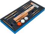1/3 Trousse outils: Marteau 14 pieces avec t tes interchangeables et Punch Punch et Ensilage