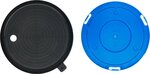 Ventouse/porte-vitres en caoutchouc sur batterie extrafort Ø 200 mm avec affichage numerique