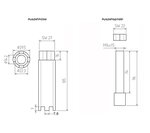 Extracteur d'injecteur pour MAN et Mercedes quatre dents