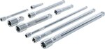 Jeu de rallonges basculants 6,3 mm (1/4) / 10 mm (3/8) / 12,5 mm (1/2) 9 pieces