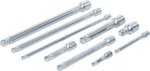 Jeu de rallonges basculants 6,3 mm (1/4) / 10 mm (3/8) / 12,5 mm (1/2) 9 pieces