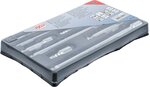 Jeu de rallonges basculants 6,3 mm (1/4) / 10 mm (3/8) / 12,5 mm (1/2) 9 pieces