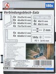 Ensemble de support d'angle, 180 pieces