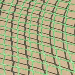 Filet pour remorque 1,80 x 3,00 m avec sandow elastique en sachet plastique