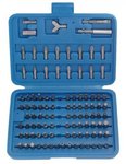 Jeu d’embouts pour foreuse entrainement hexagonal male (1/4) 100 pieces
