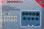 Ensemble a douille speciale Twist 10 pieces, 10-19 mm, 3/8