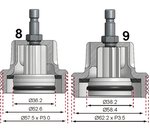 Testeur de circuit de refroidissement 18 pieces