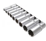 Jeu de douilles six pans, profondes 12,5 mm (1/2) 10 - 24 mm 9 pieces