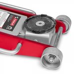 Cric rouleur hydraulique 2,5 t - alu et acier