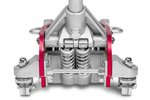 Cric rouleur hydraulique 2,5 t - alu et acier