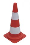 Cone de signalisation pe 2 pneus x10 pieces