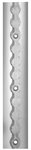 Rail en aluminium l.3000mm bombe