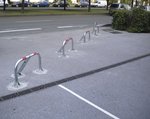 Barriere de parking avec cadenas 38mm