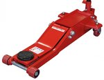 Cric rouleur hydraulique 2t - extra long et bas pour voitures sportives